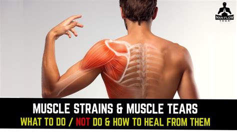 muscle strains before and after